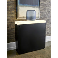 Nicolla Black Floor Lamp (Console Also Available)