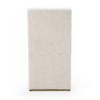 Alodia Modern Beige & Gold Dining Chair (Set of 2)