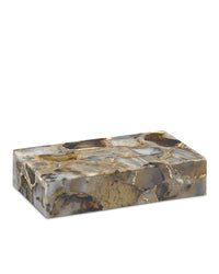 Leonie Black Agate Box (2 Sizes Available)