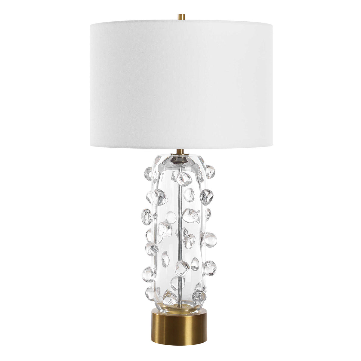 Griffin Gold & Glass Spheres Table Lamp