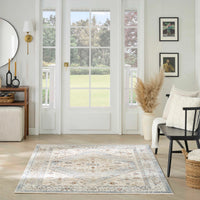 Isabeau Blue Taupe Area Rug