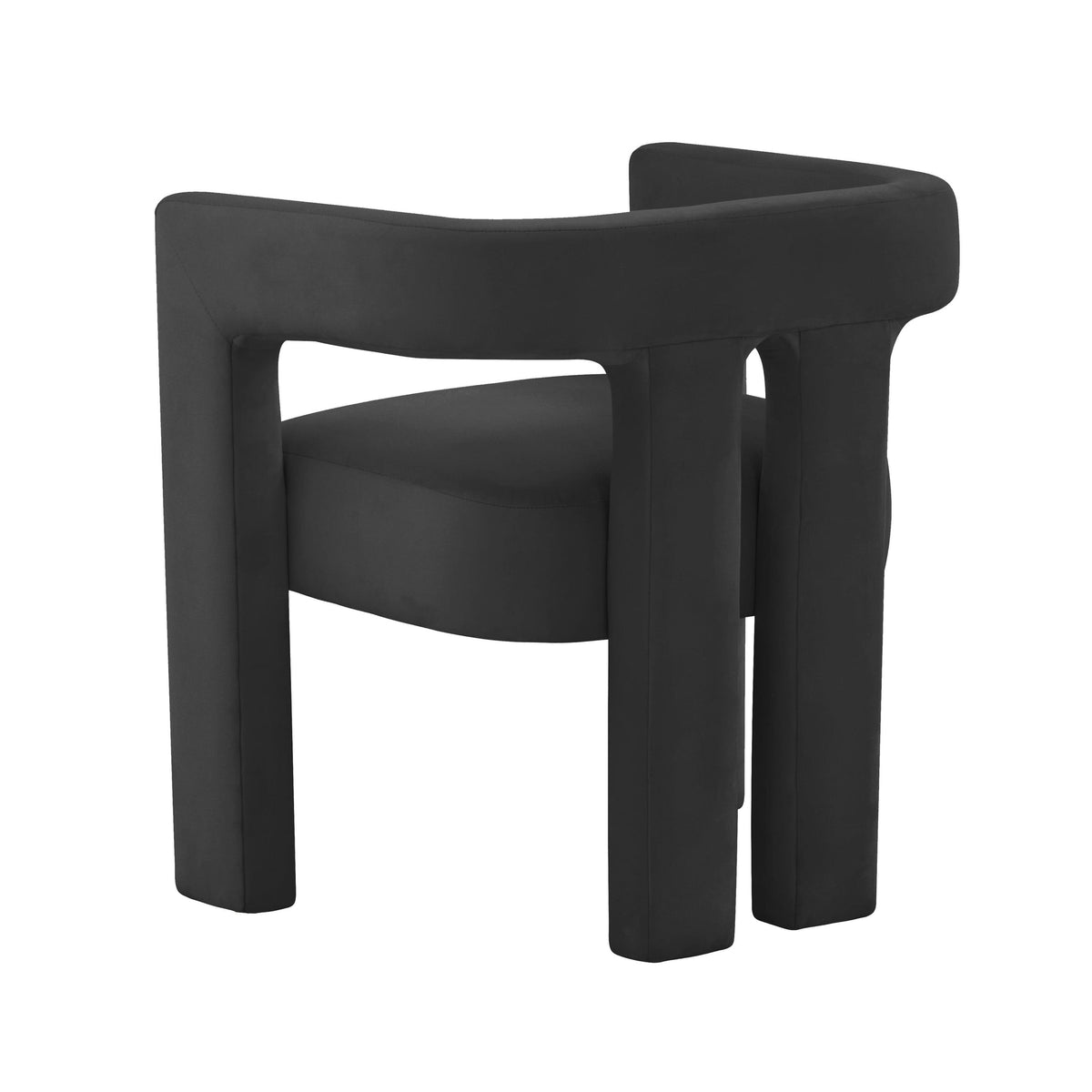 Sloane Black Performance Velvet Chair