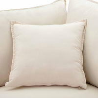 Cali 4-Piece Weather-Resistant Natural Wicker Outdoor Modular Sectional