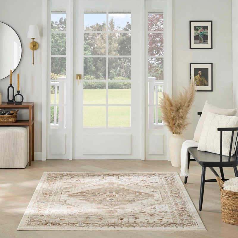 Isabeau Ivory Taupe Area Rug