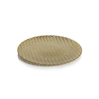 Braided Gold 13" Round Plate - Set of 12
