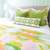 Serenity Green Velvet Pillow (3 Sizes Available)