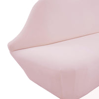 Kisses 67.7" Blush Velvet Sofa