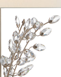 Forget-Me-Not Silver Table Lamp