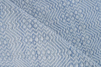 Waves Light Blue Outdoor Area Rug - Elegance Collection