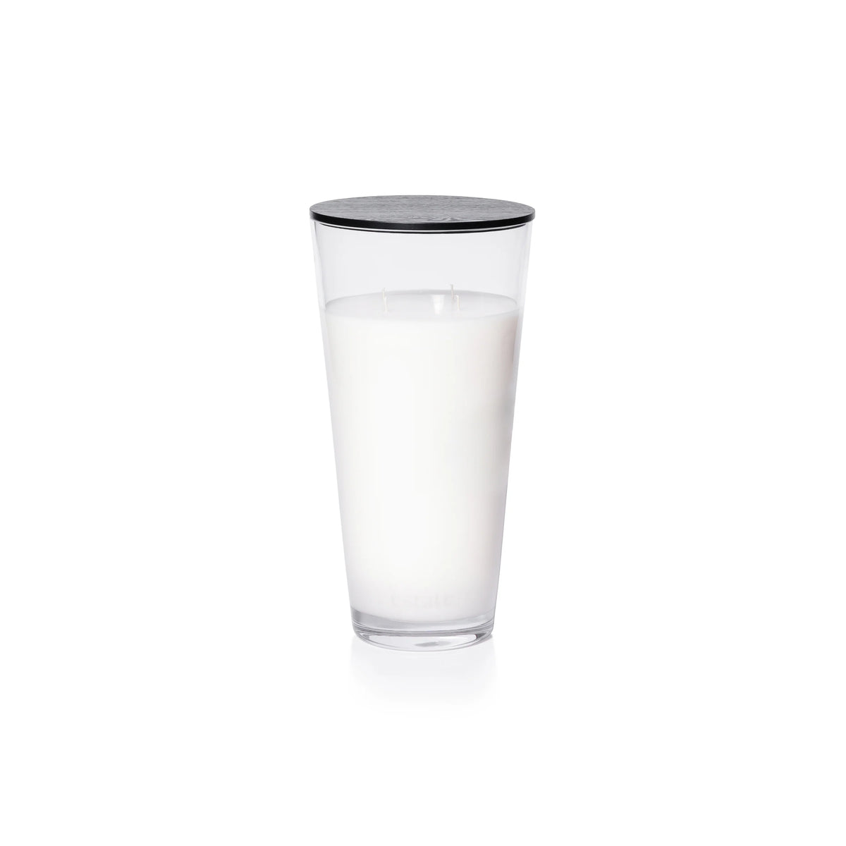 Estate Large Candle - 115 oz Clear/Aqua (Set 0f 2)