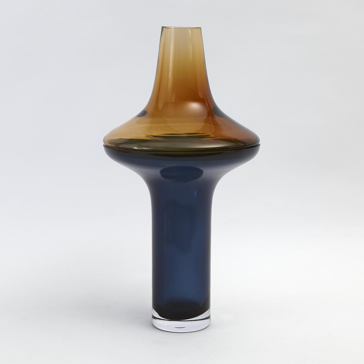 Lowell Amber/Cobalt Vase (4 Sizes Available)