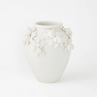 Villa White Matte Limone Urn (2 Sizes Available)