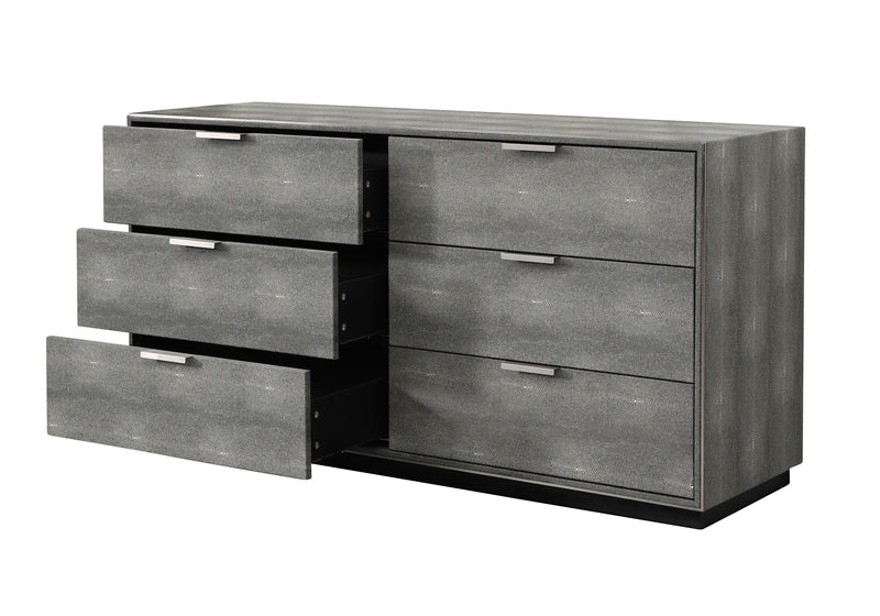 Loretta Modern Shagreen Dresser