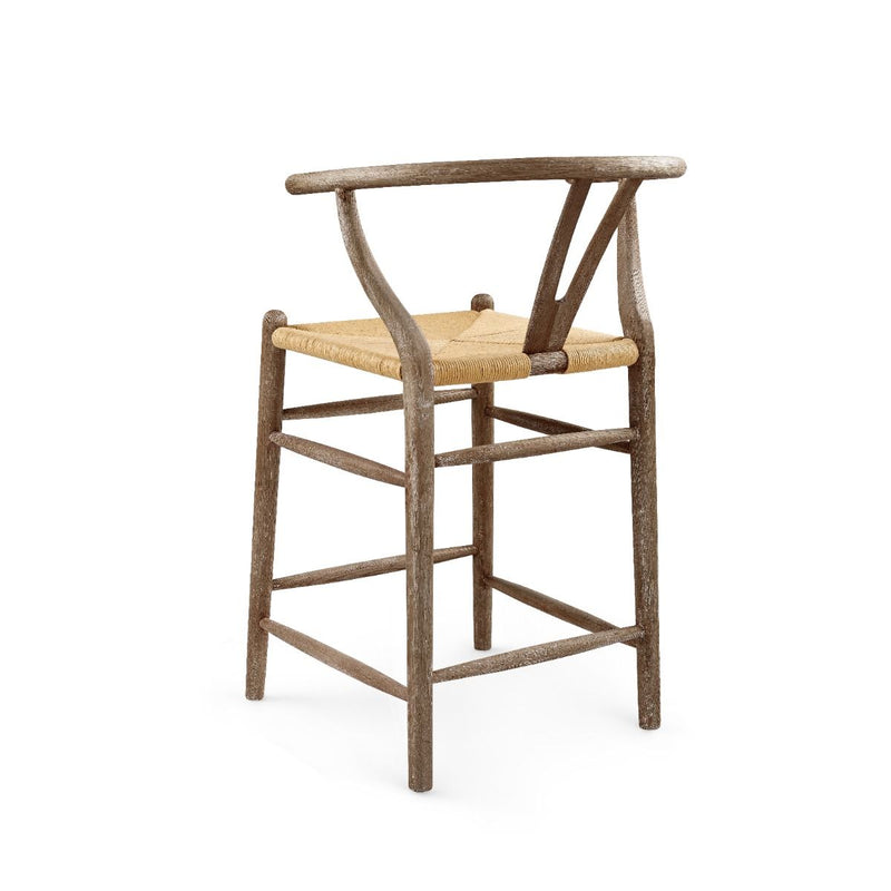 Memphis Driftwood Counter Stool