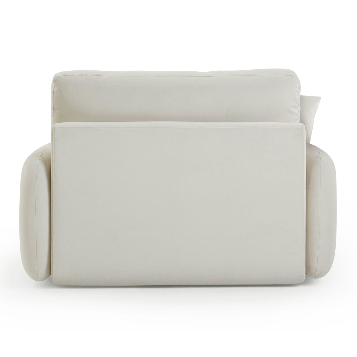 Rachelle Cream Performance Velvet Accent Chair
