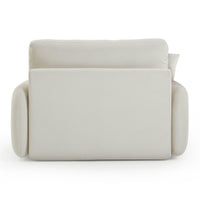 Rachelle Cream Performance Velvet Accent Chair