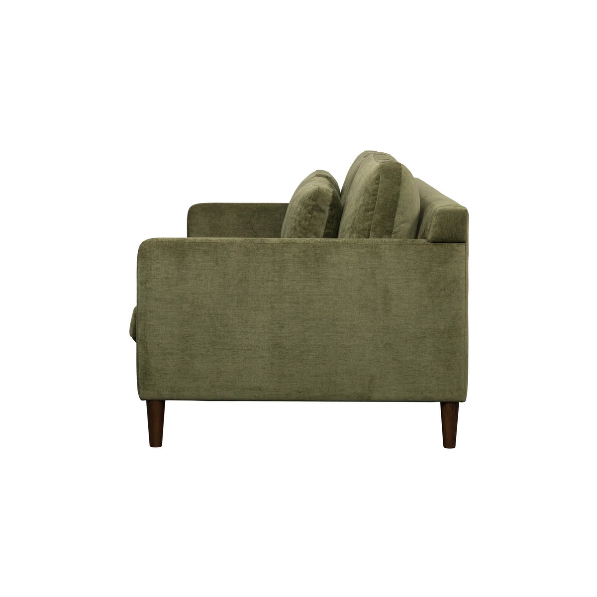 Aeliana Olive Green Velvet Sofa