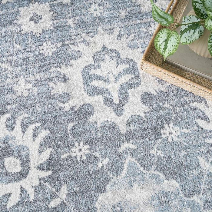 Pheobe Denim Washable Area Rug