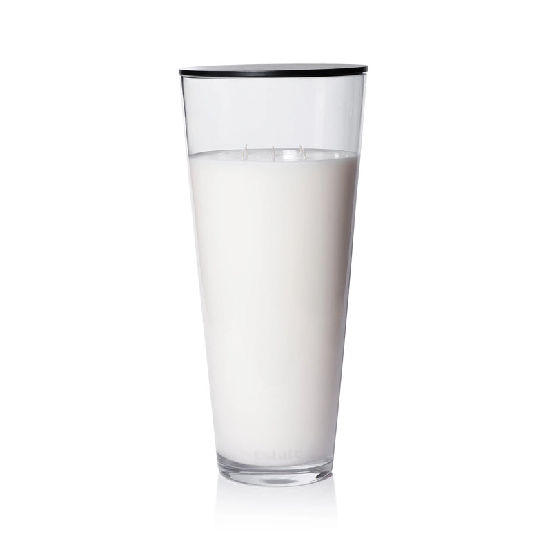 Estate Extra Large Candle - 288 oz Clear/Aqua (Set 0f 2)