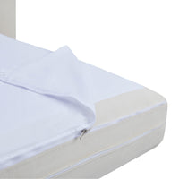 Reese 91" Cream Upcycled Performance Linen Sofa Bed