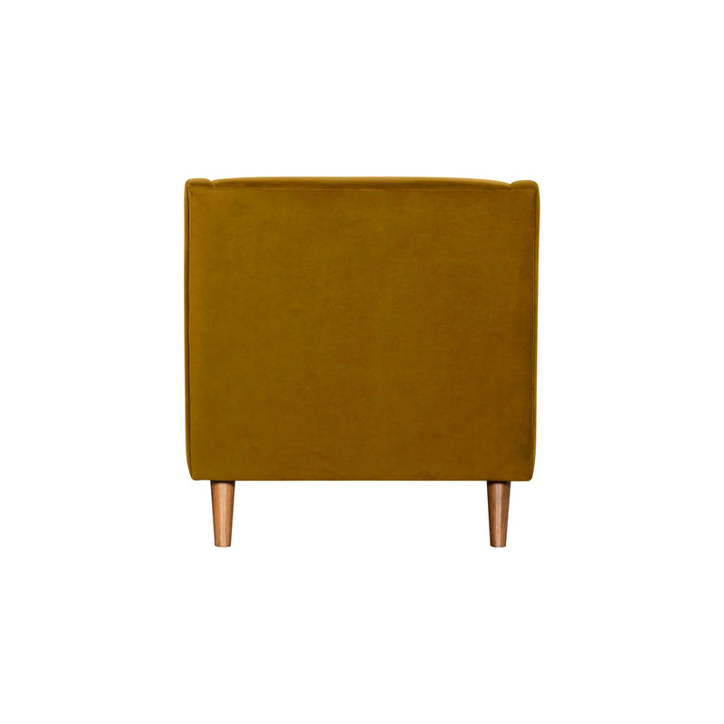 Brittlyn Dijon Velvet Accent Chair