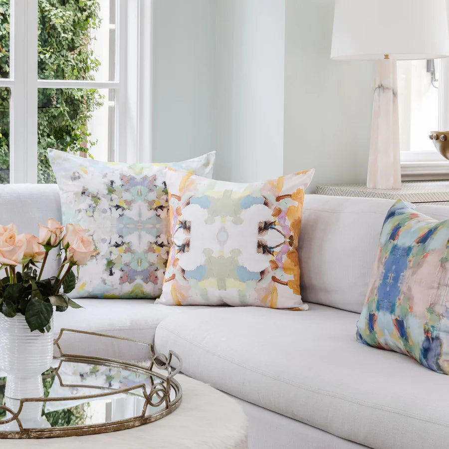 River Multicolour Decorative Pillow (4 Sizes Available)