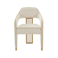 Ainsley Cream Performance Boucle Dining Chair