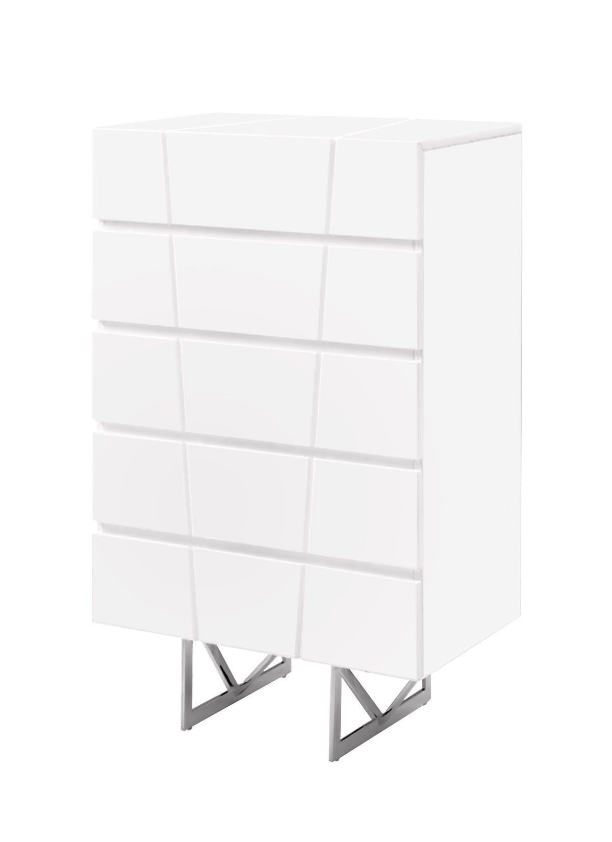 Darian Modern White Chest
