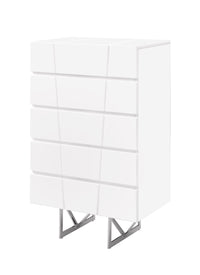 Darian Modern White Chest