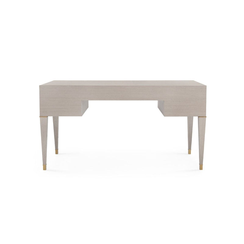 Lanna Taupe Grey and Champagne Desk