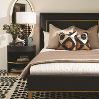 Quintessential Black & Gold Marble Tray