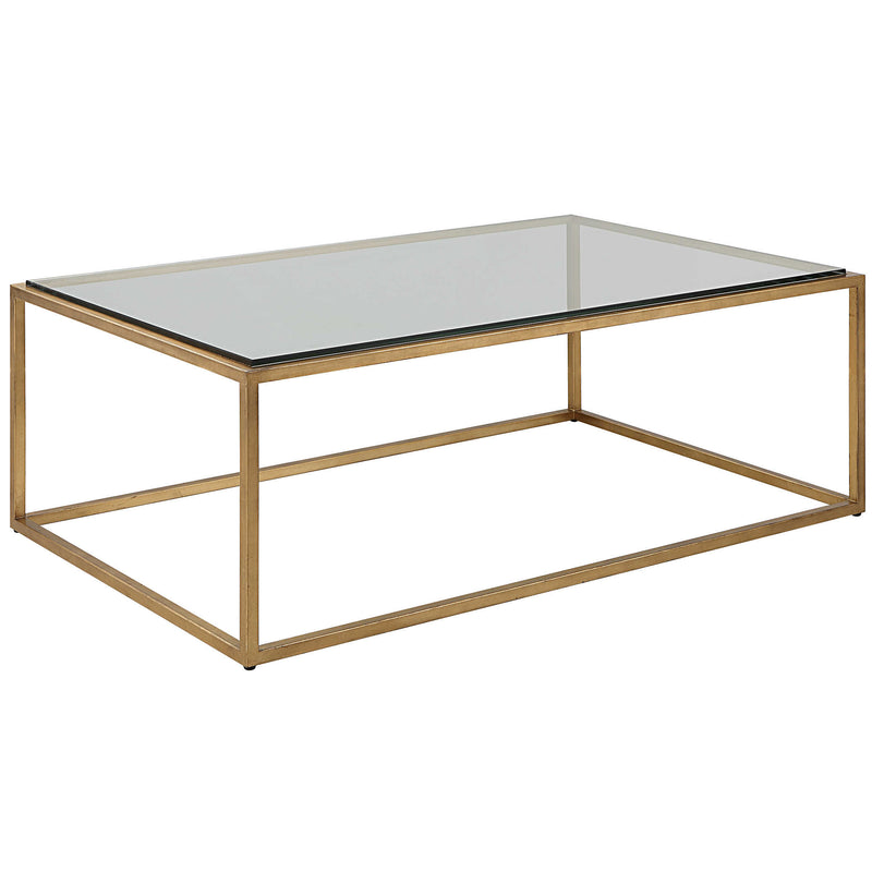 Veda Gold Coffee Table