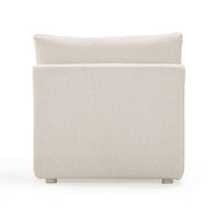 Karsyn Cream Performance Fabric Outdoor Modular Armless Chair