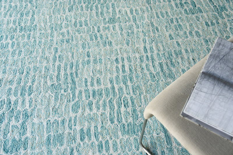 Reign Turquoise  Luxury Area Rug