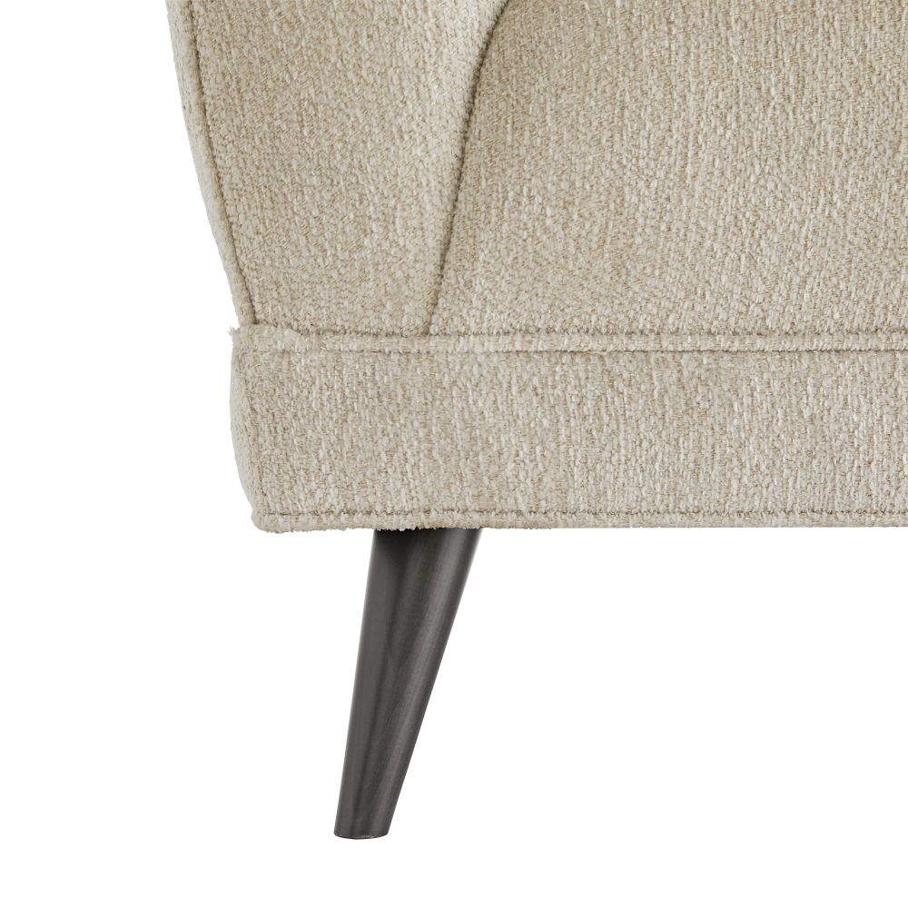 Carla 80"Stone Bouclé Chaise