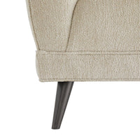 Carla 80"Stone Bouclé Chaise