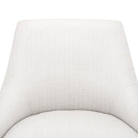 Beck Oatmeal Herringbone Linen Armchair