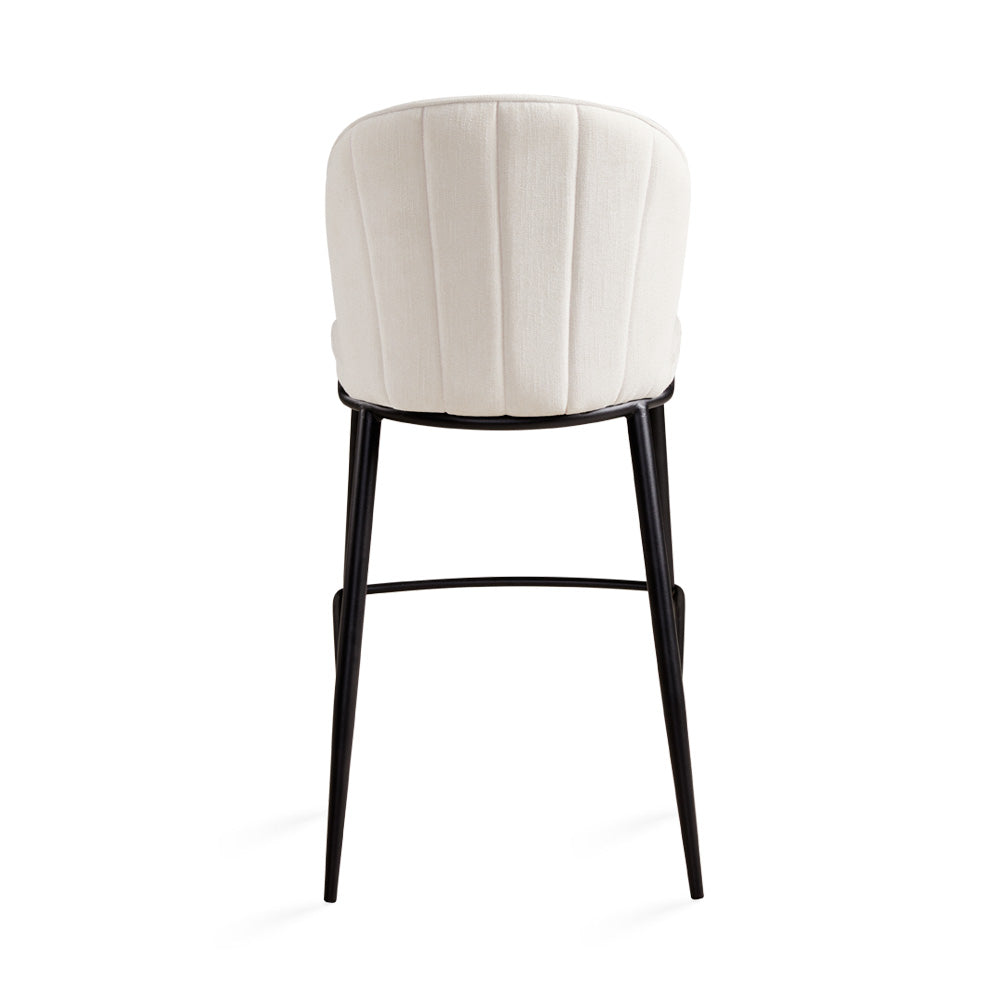 Ellison Ivory Linen Counter Stool