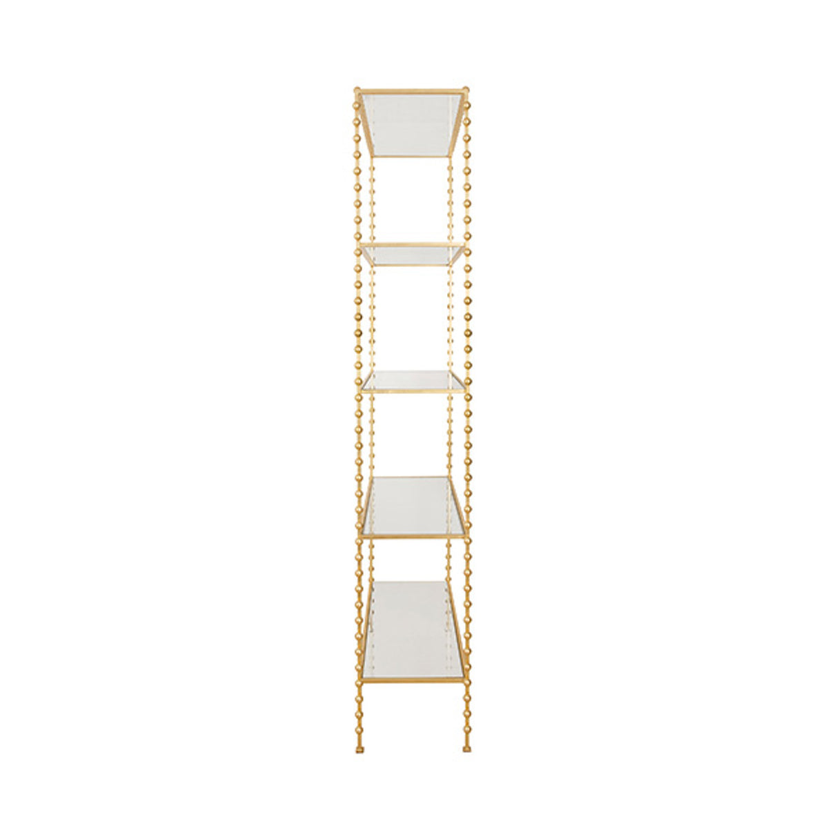 Nicole Gold Leaf Etagere