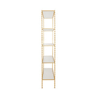 Nicole Gold Leaf Etagere