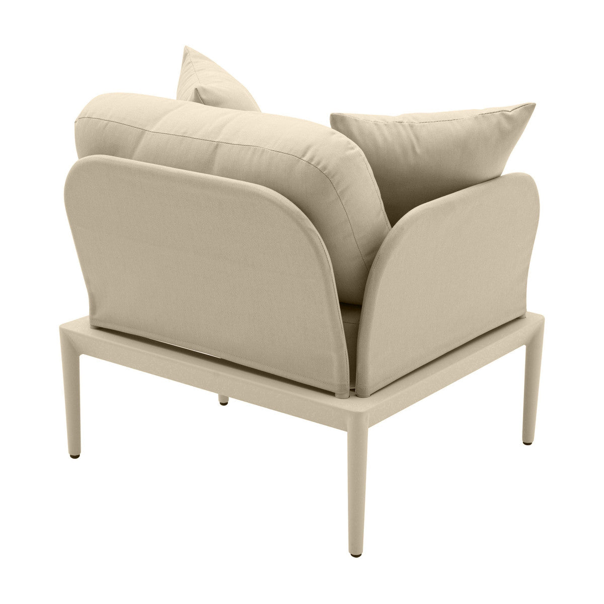 Ira Taupe Outdoor Armchair