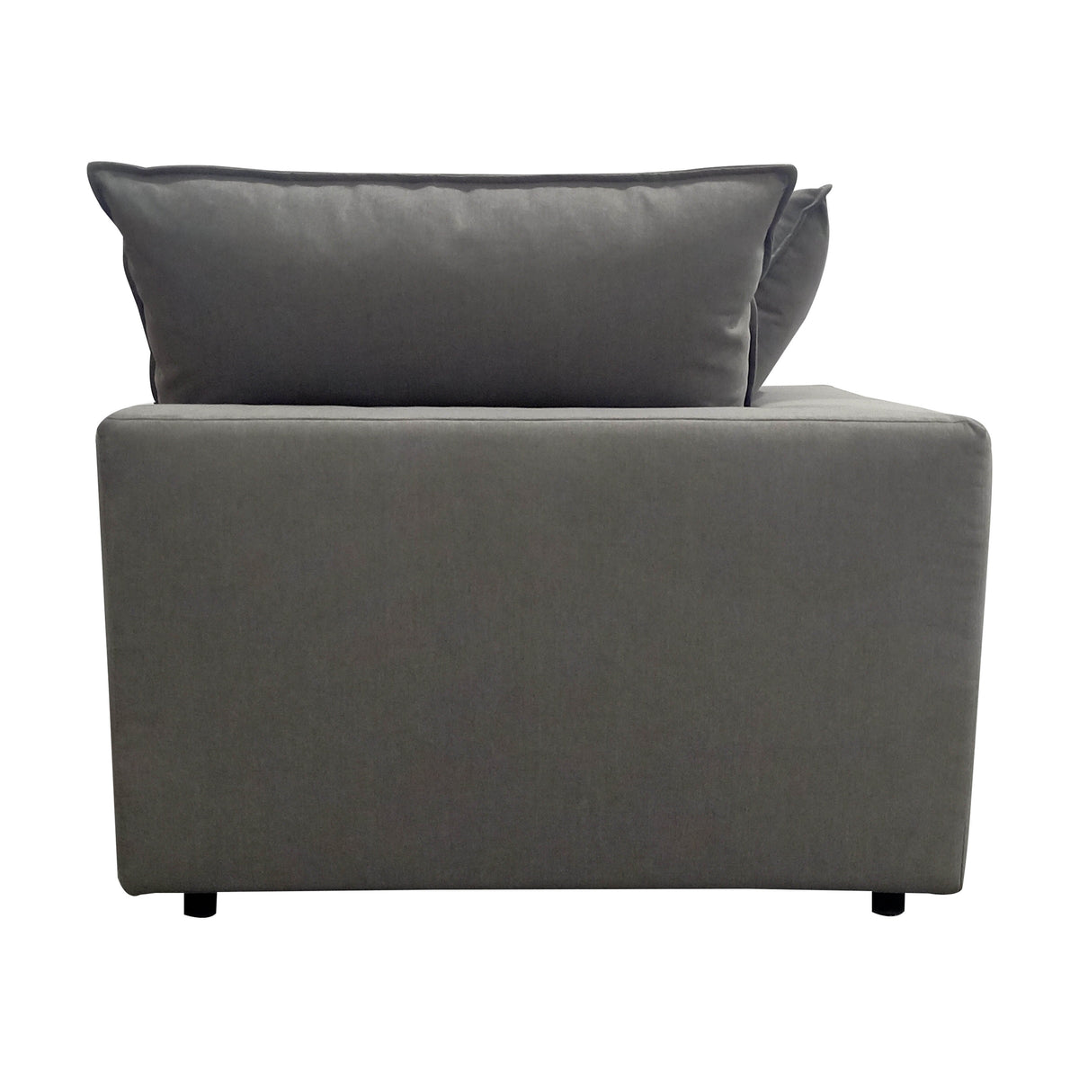 Cali Slate Performance Fabric Modular Corner Chair