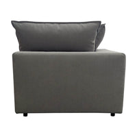 Cali Slate Performance Fabric Modular Corner Chair