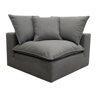 Cali Slate Performance Fabric Modular Corner Chair