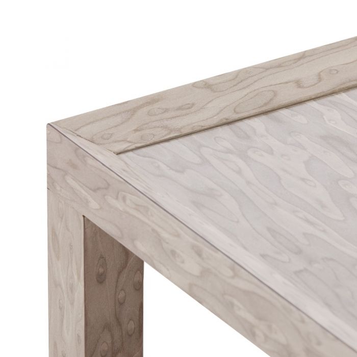 Allie Taupe Grey Side Table