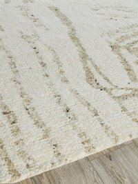 Montana Handmade Wool Ivory/Beige Area Rug - Elegance Collection