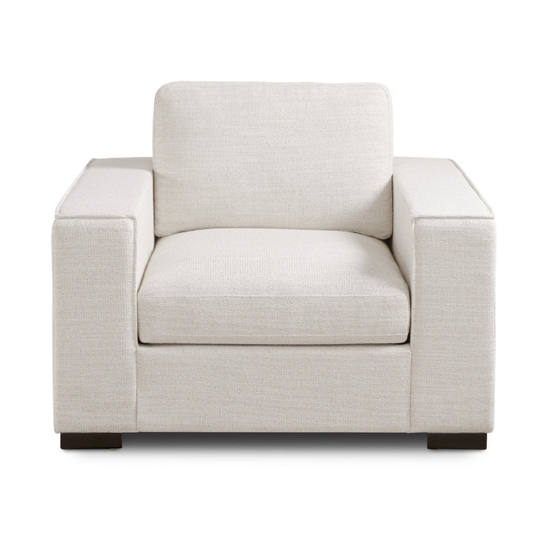 Vianna Grey Linen Accent Chair