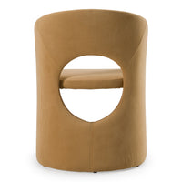 Digby Modern Tan Fabric Dining Chair