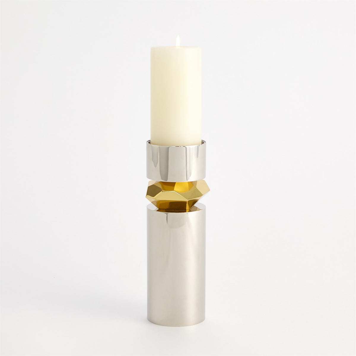 Romano Silver Candle Holders (2 Sizes Available)