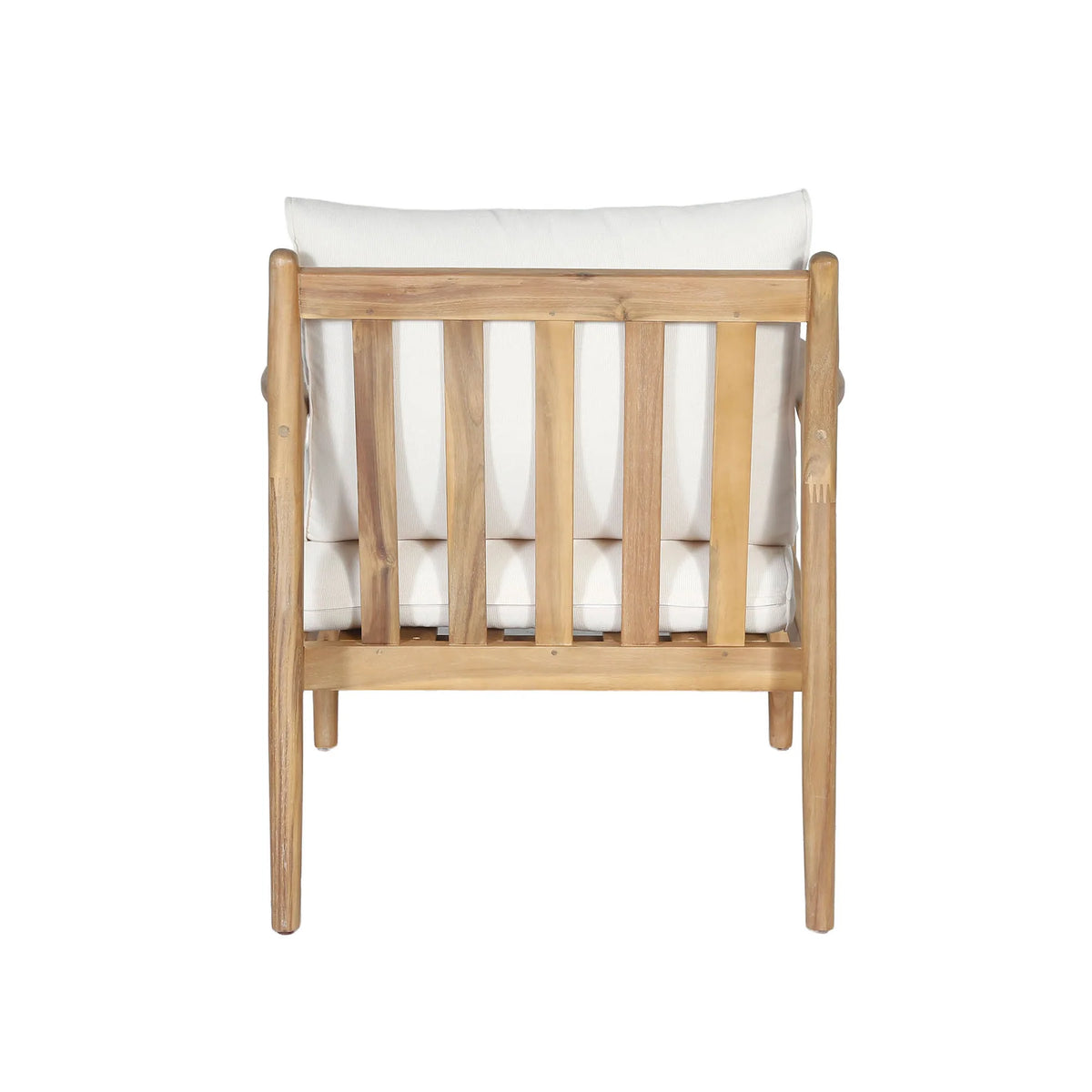 Ellie Outdoor Acacia Accent Chair